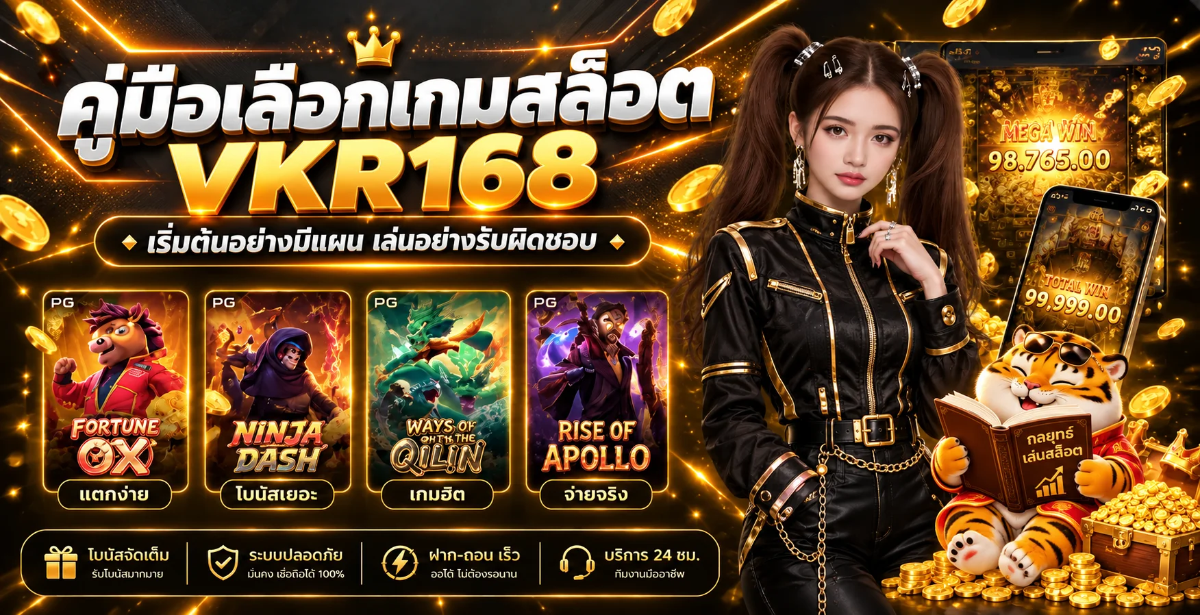VKR168 คู่มือเลือกเกมสล็อตสำหรับมือใหม่